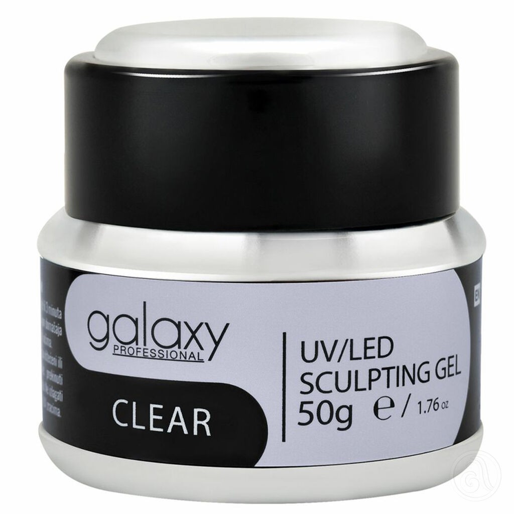 Galaxy Professional UV/LED gradivni gel Clear, 50g