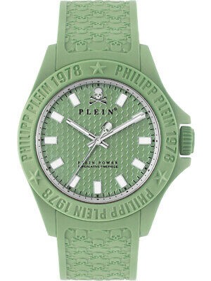 PHILIPP PLEIN Ženski ručni sat PWKAA0221, Kvarcni mehanizam, Zeleno kućište, Zeleni