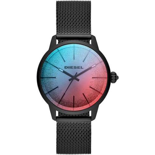 DIESEL Ženski ručni sat DZ5596, Kvarcni mehanizam, Plavo kućište, Crni
