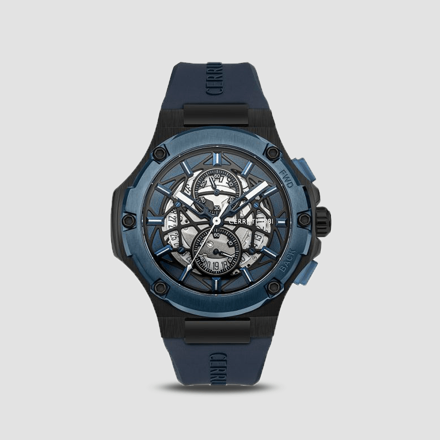 CERRUTI 1881 Muški ručni sat CRA29803, High-Performance Kvarcni mehanizam, Teget kućište, Teget