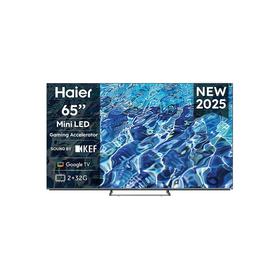 Haier Televizor H65M80FUX, 65", MiniLED, Crni