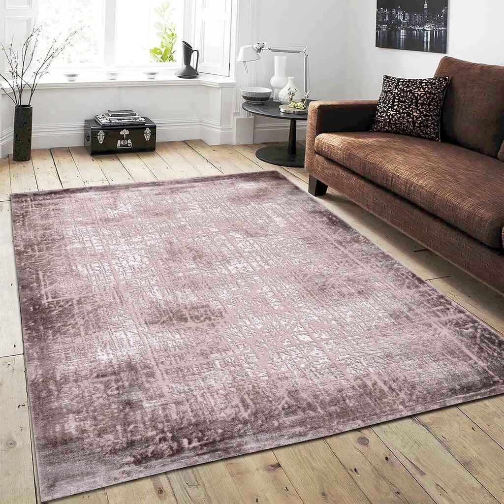 Merinos Končani tepih Linijski sklad, 240x340 cm, Smeđe boje