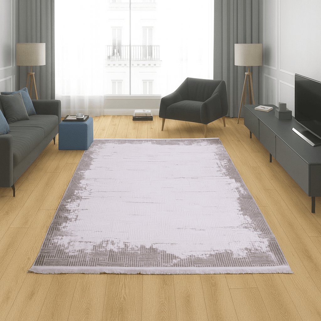 Merinos Končani tepih Kristalna svjetlost, 200x290 cm, Svijetlosivi