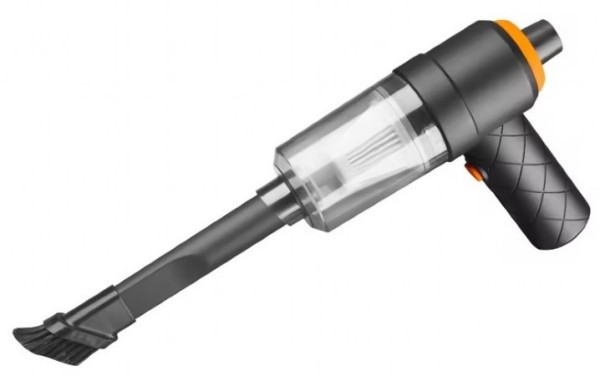 GEMBIRD prijenosni ručni usisivač sa integriranom baterijom, puhanjem i usisom CK-MVC-01, 2u1, tamno sivi