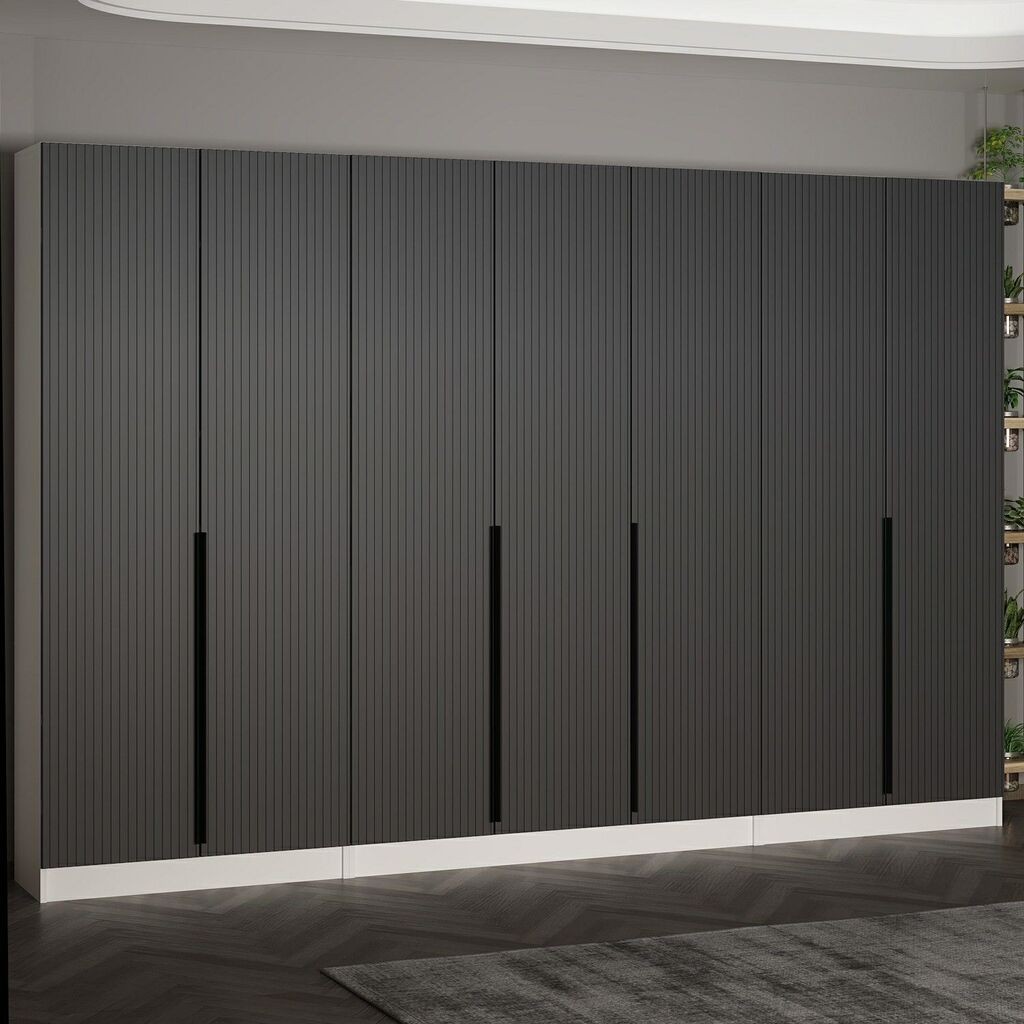 Hanah Home Ormar za hodnik Noah 8270, 315x210x35 cm, Antracit