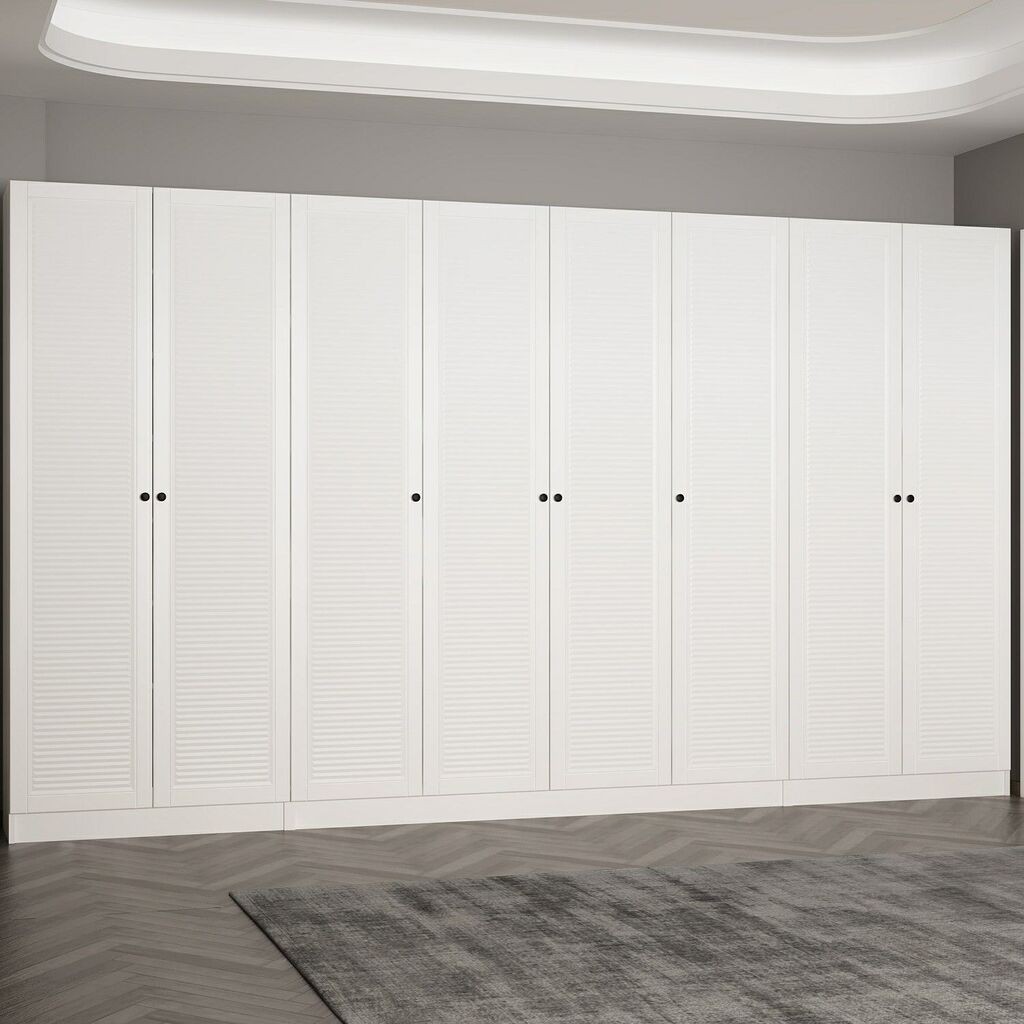 Hanah Home Ormar za hodnik Noah 8465, 360x210x35 cm, Bijela