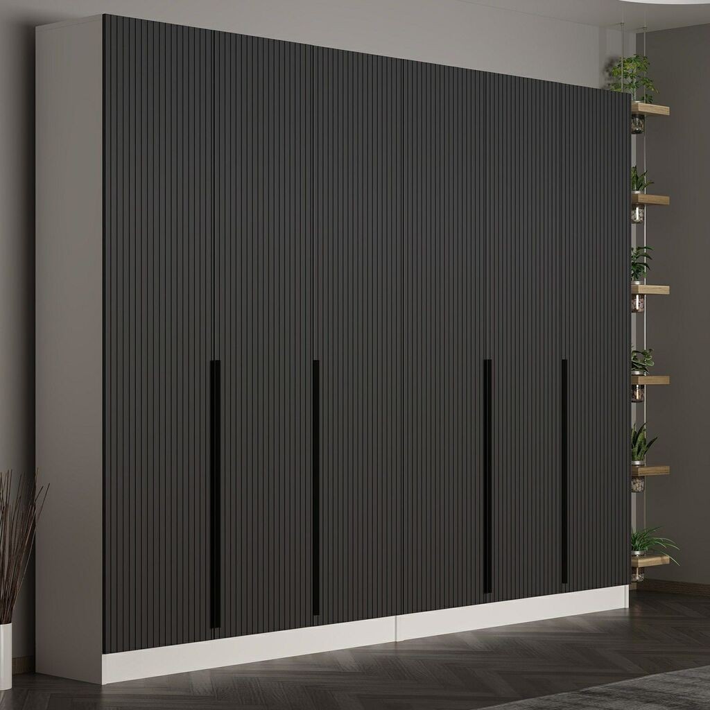 Hanah Home Ormar Noah Noah-8269, 270x210x35 cm, Antracit