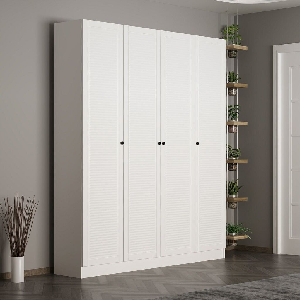 Hanah Home Ormar Noah-8459, 180x210x35 cm, Bijeli