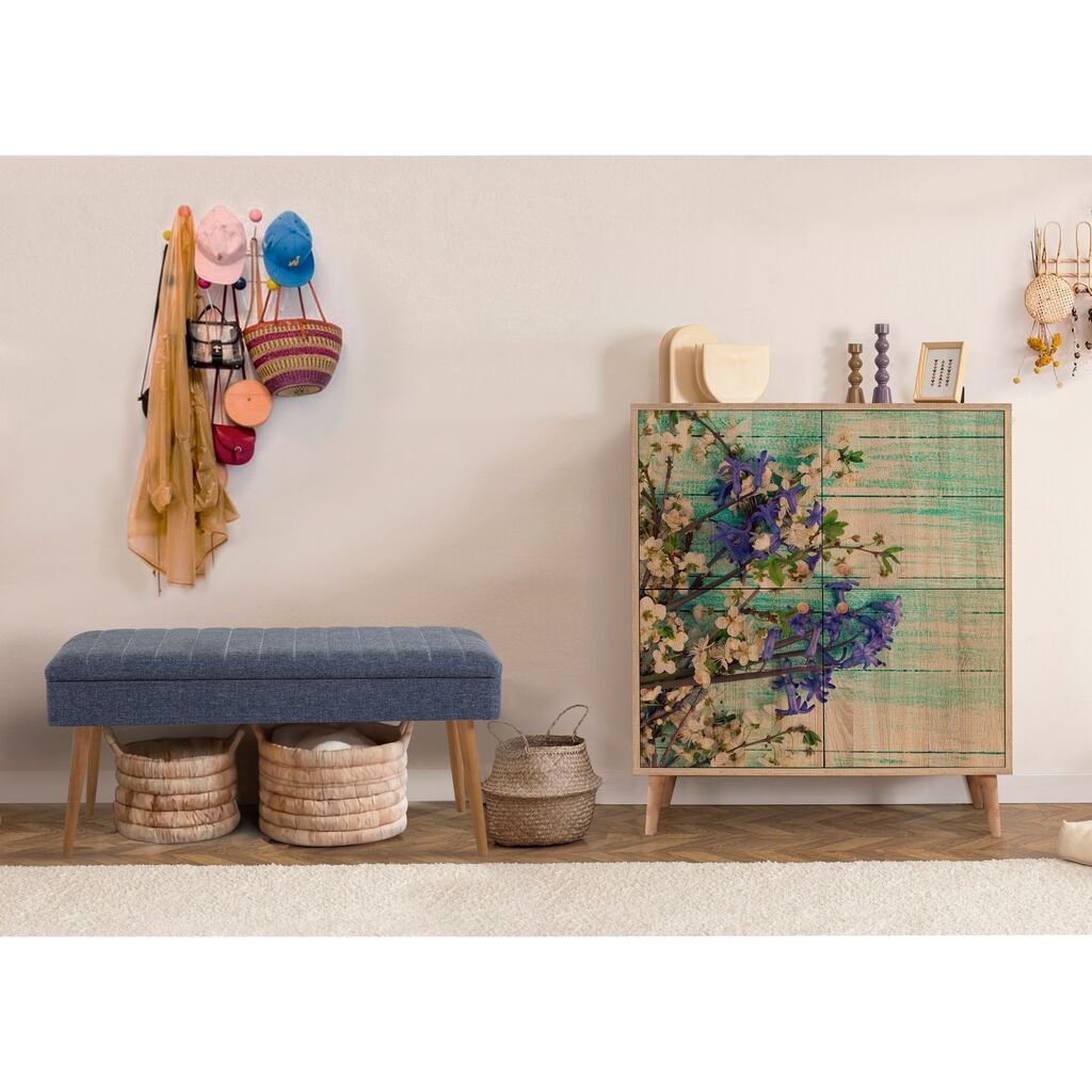 Hanah Home Set Namještaj za hodnik Multilux 727 1048, Plava