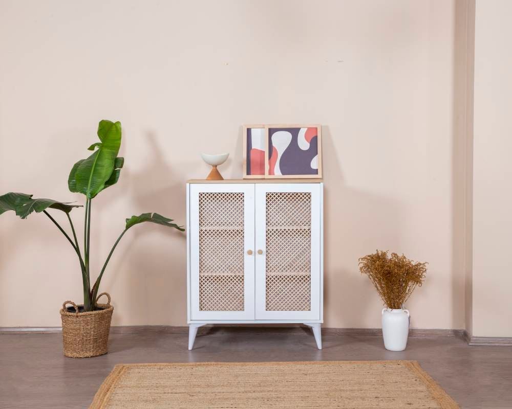 Hanah Home Commode Goose, 90x105x41 cm, Bijela