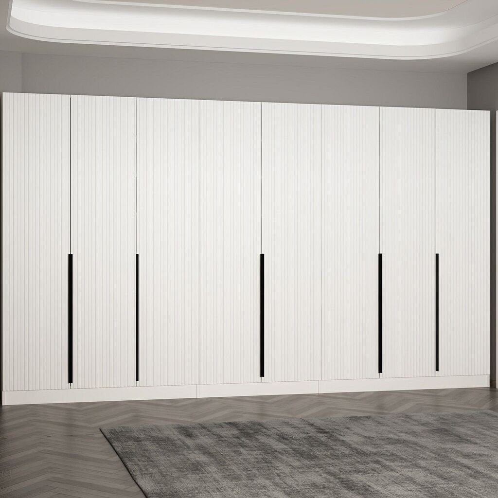 Hanah Home Ormar za hodnik Noah 8262, 360x210x35 cm, Bijela