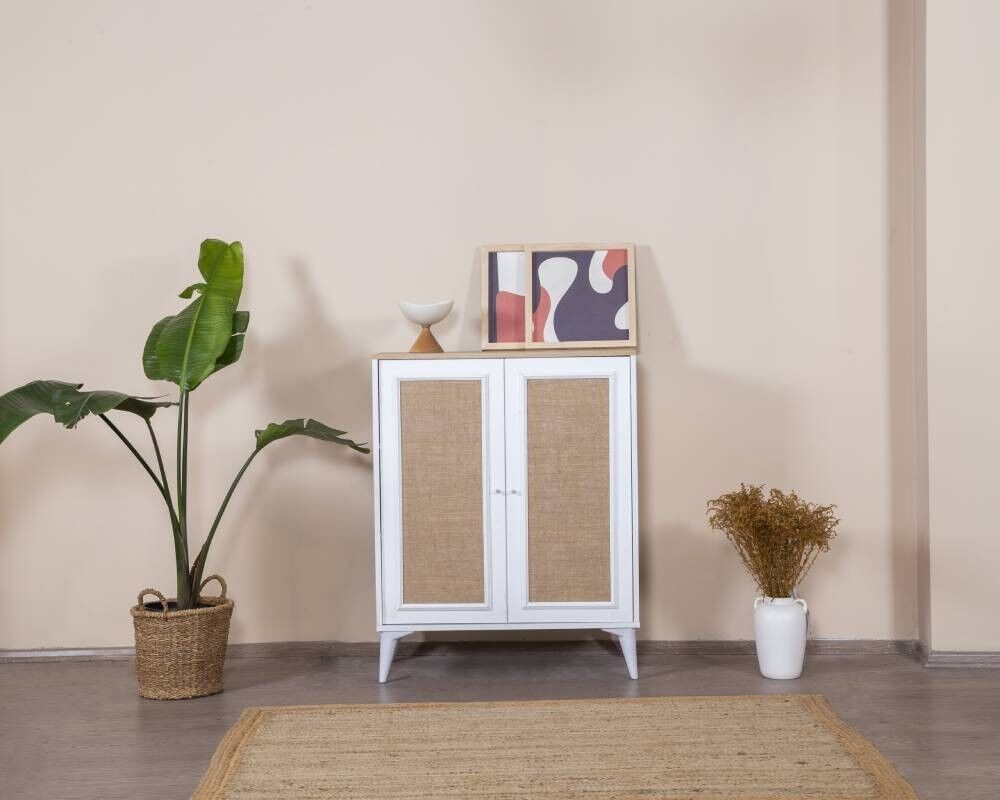 Hanah Home Komoda s ladicama, 90x105x41 cm, Bijela