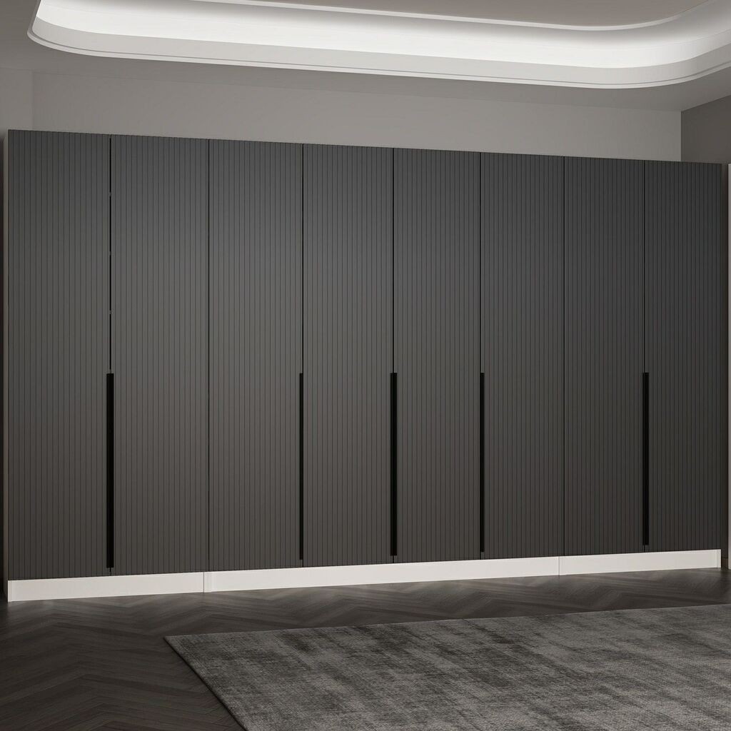 Hanah Home Ormar za hodnik Noah 8272, 360x210x35 cm, Antracit