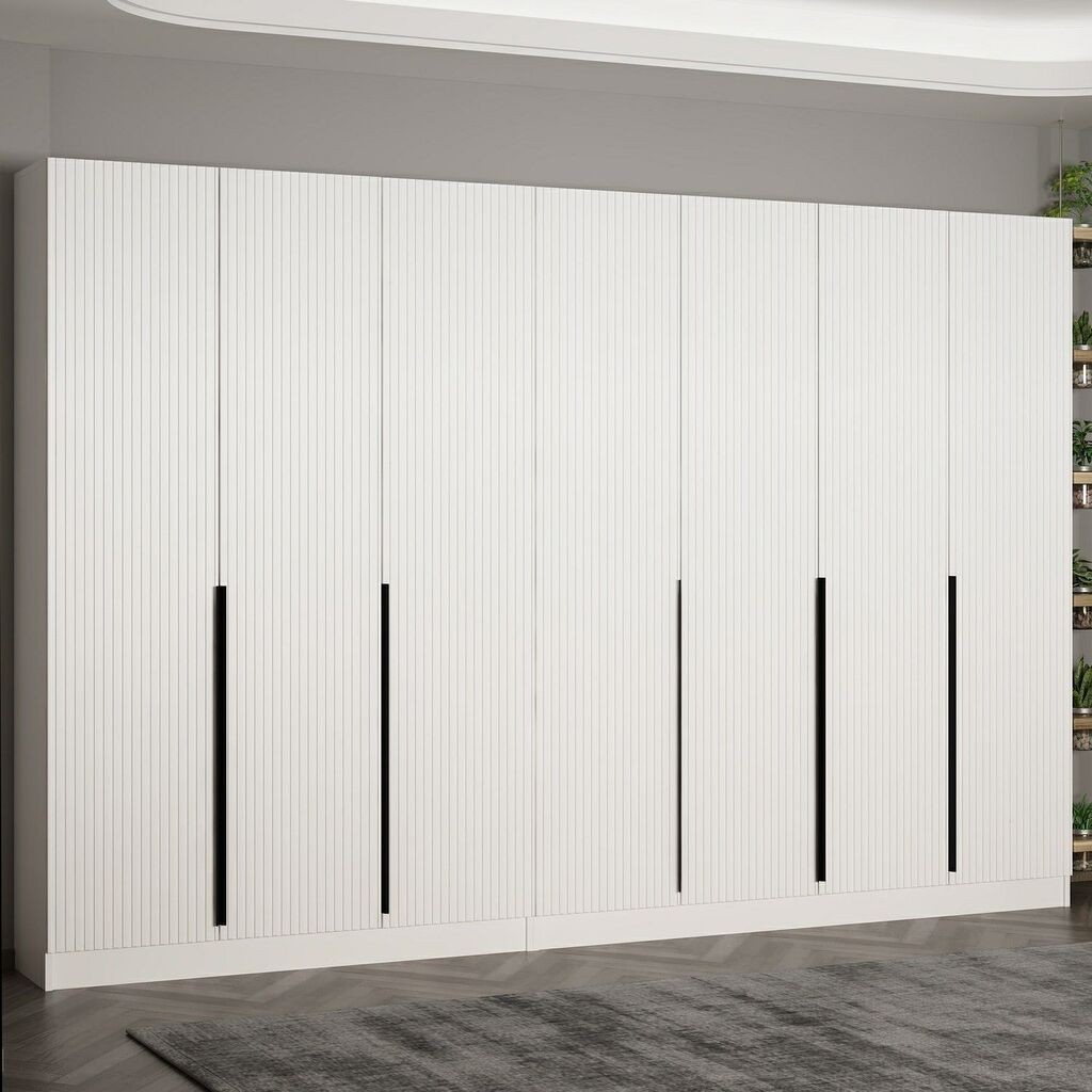 Hanah Home Ormar za hodnik Noah 8260, 315x210x35 cm, Bijela