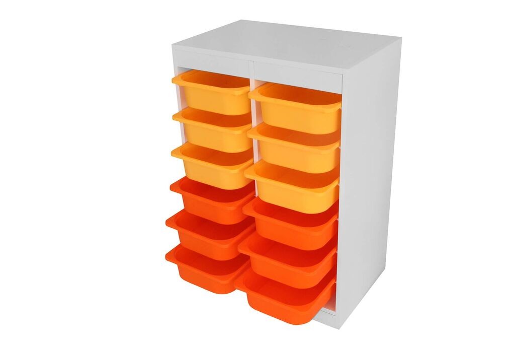 Hanah Home Komoda s ladicama, 66x93x42,5 cm, Šarena