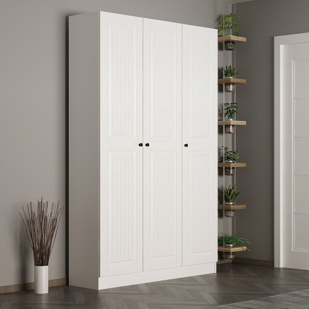 Hanah Home Ormar Noah-8243, 135x210x35 cm, Bijeli