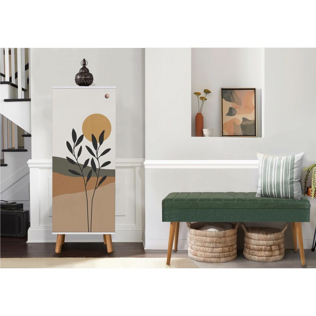 Hanah Home Set Namještaj za Hodnik Vegas 956 1070, Zelena