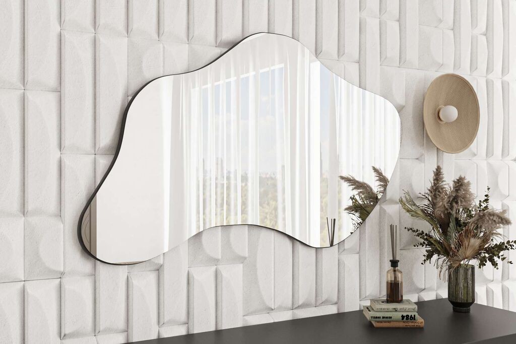 Ogledalo Hanah Home Azeila, crno
