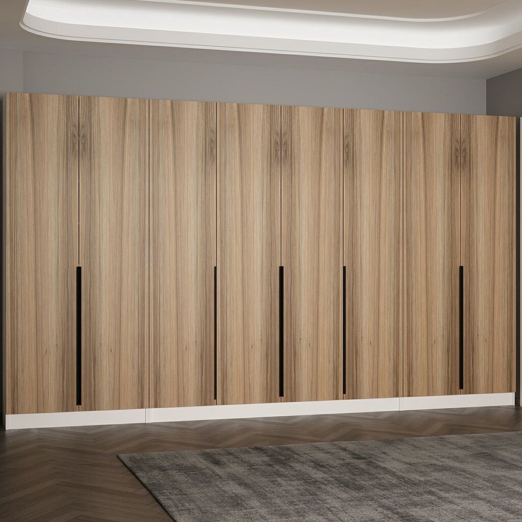 Hanah Home Ormar Noah-8283, 360x210x35 cm, Boje hrasta