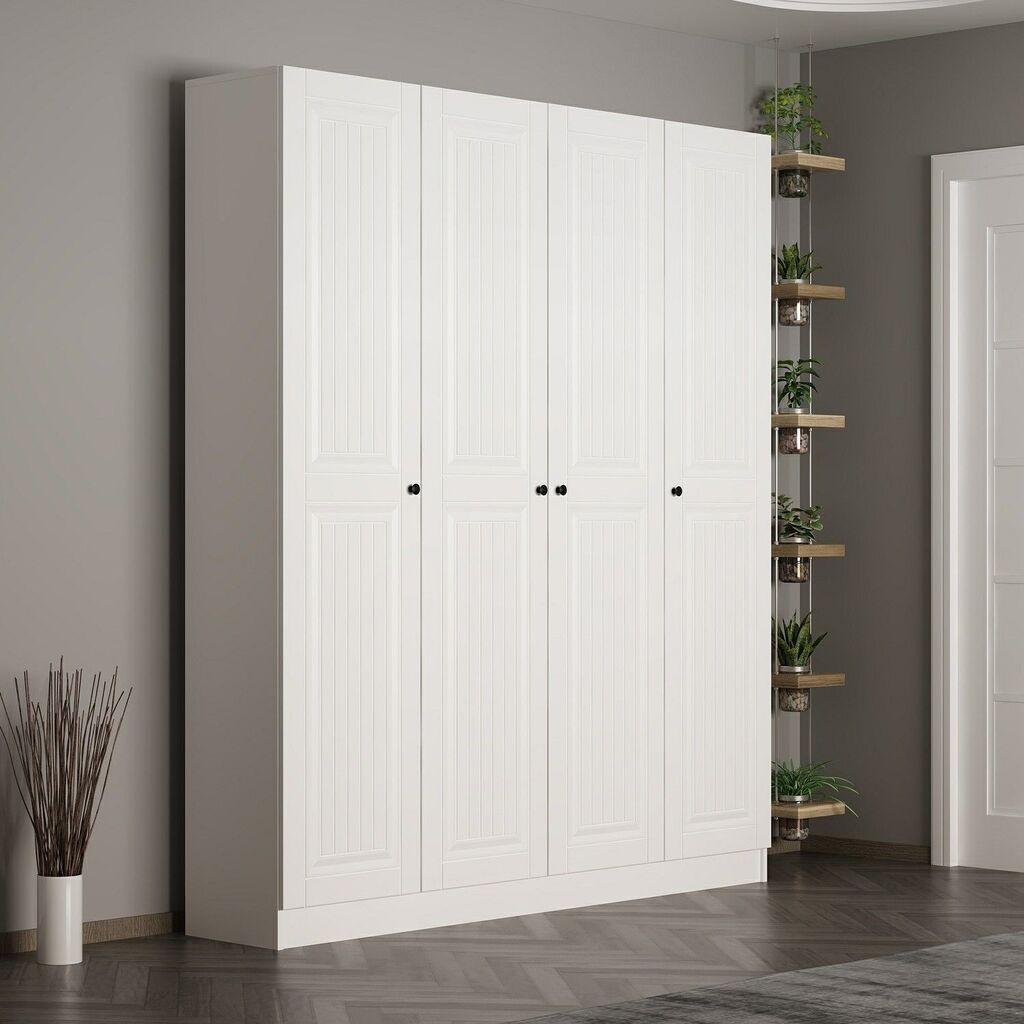 Hanah Home Ormar Noah-8244, 180x210x35 cm, Bijeli