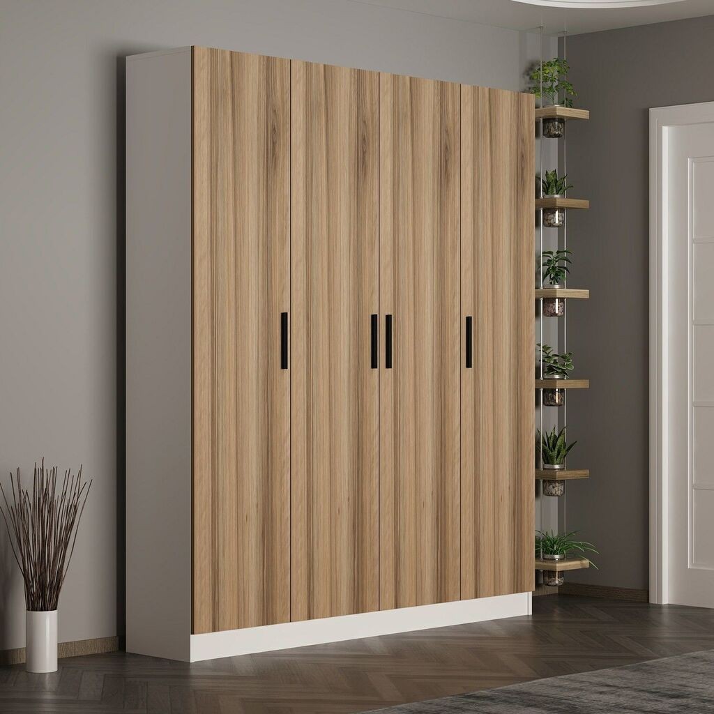 Hanah Home Ormar Noah-8222, 180x210x35 cm, Boje hrasta