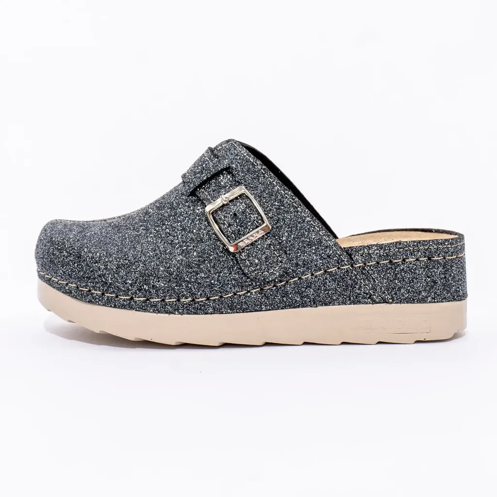 Vesna Obuća Ženske klompe Royal, Crna