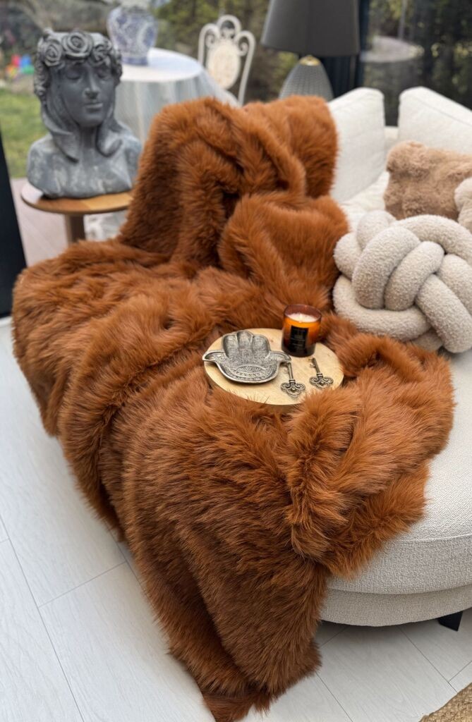 Aberto Design Navlaka za sofu Lolita, 150x100 cm, Smeđa