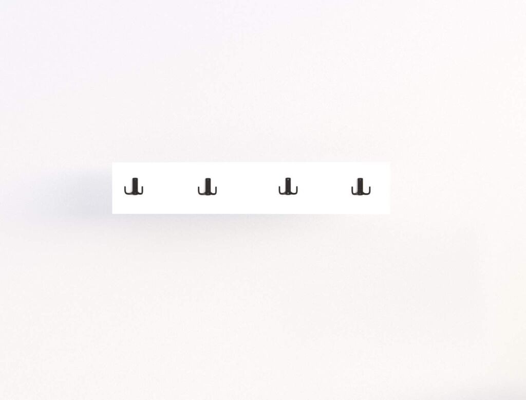 Hanah Home Zidna lampa Dortlu, 80x15x1,8 cm, Bijela