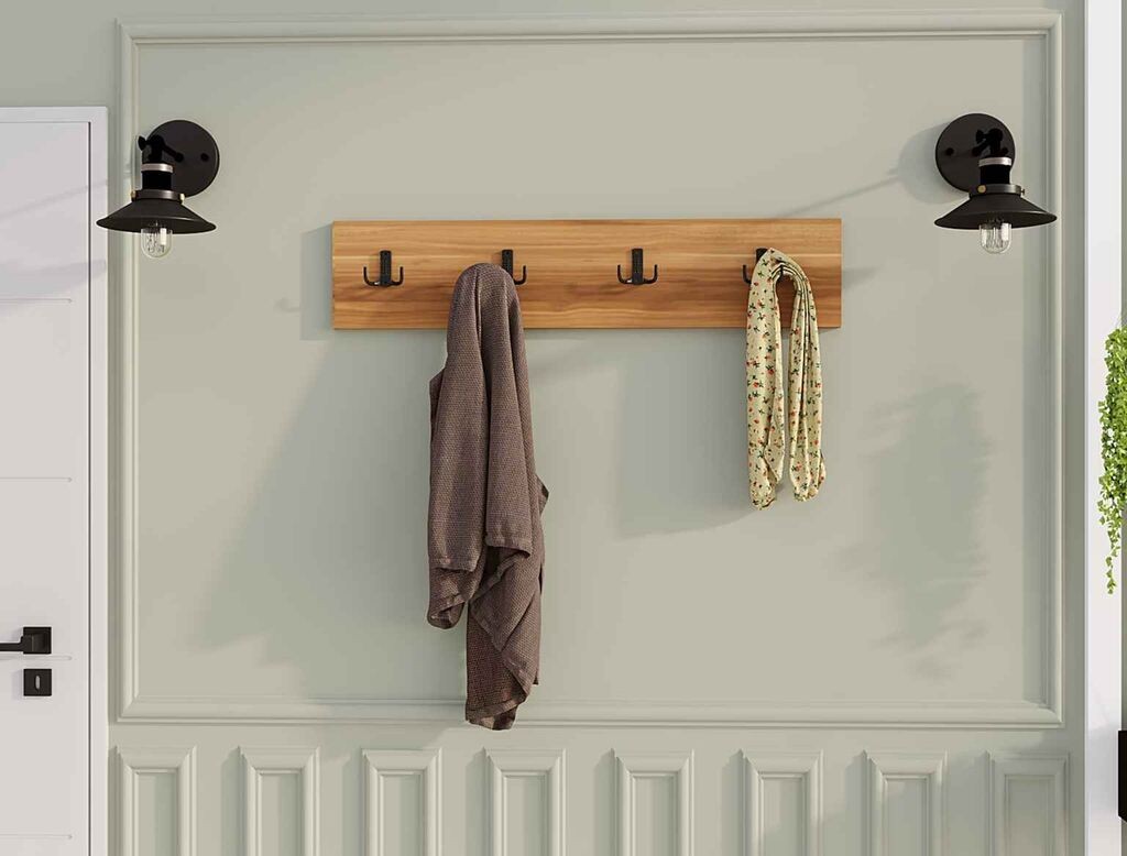 Hanah Home Zidna lampa Dortlu, 80x15x1,8 cm, Boja oraha