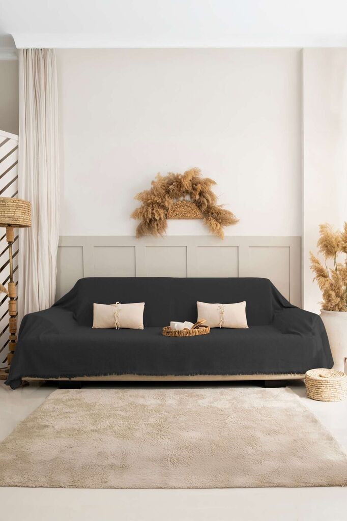 L'essentiel Maison Navlaka za sofu Rio, 180x300 cm, antracit