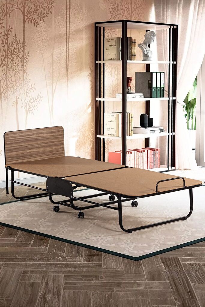 Hanah Home Sklopivi krevet Katlanir, 80x190 cm, Bijela