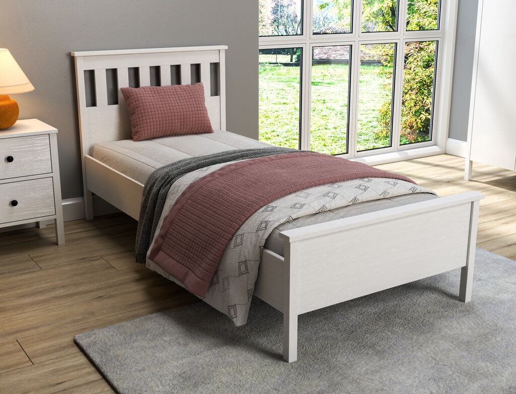 Hanah Home krevet FRN-20064, 195x95x100 cm, bijeli