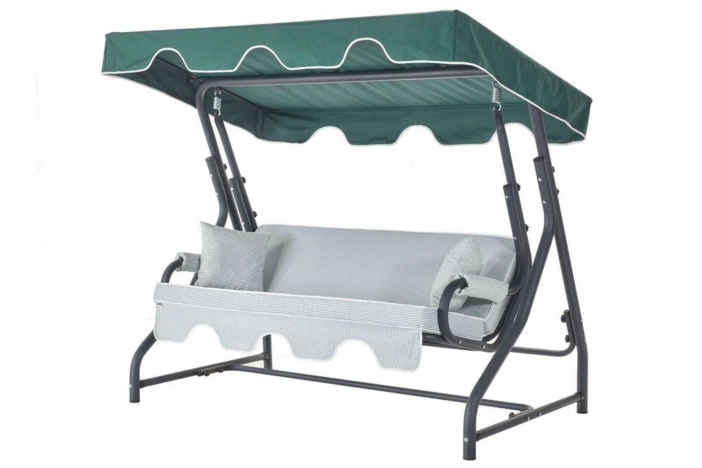 Hanah Home vrtna ljuljačka Ruta, 200x170x110 cm, zelena