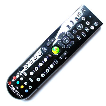 Biostar Daljinski upravljač za Biostar MB Remote controller receiver, Crni