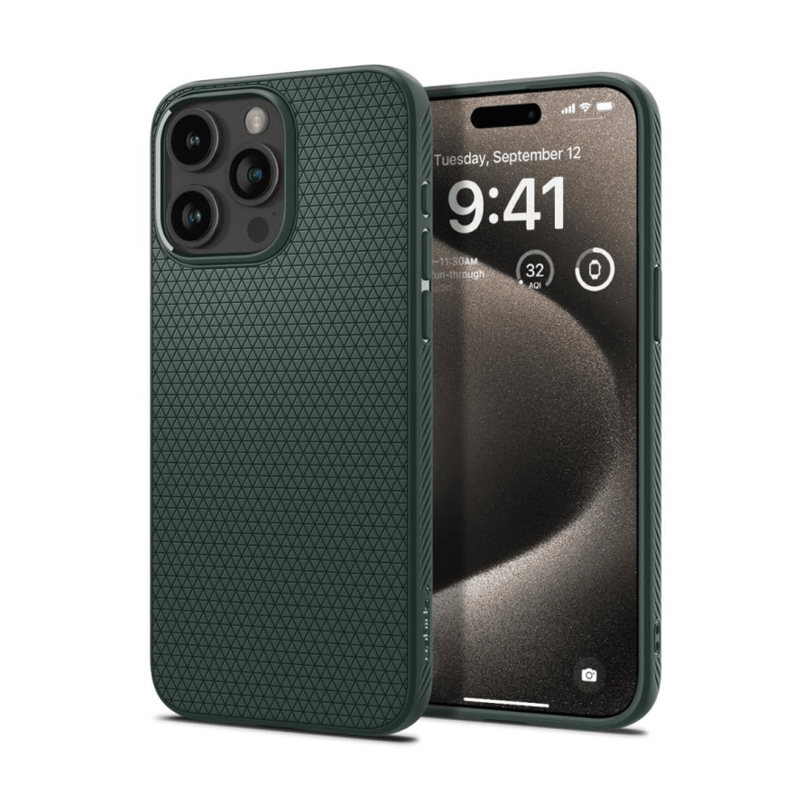 Spigen Futrola za iPhone15 Pro Max, Crna