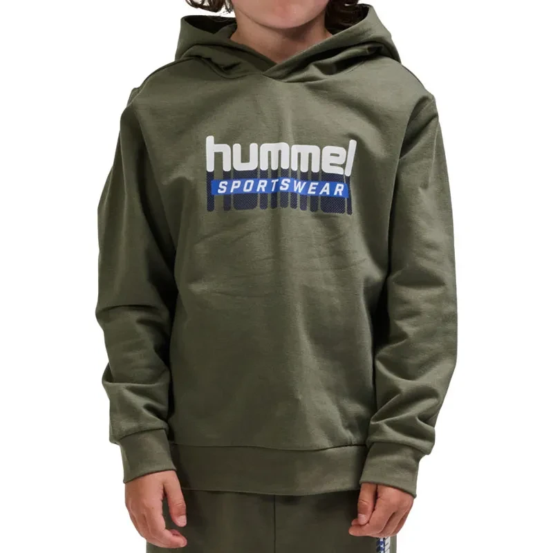 Hummel Hoodie za dječake, zelena