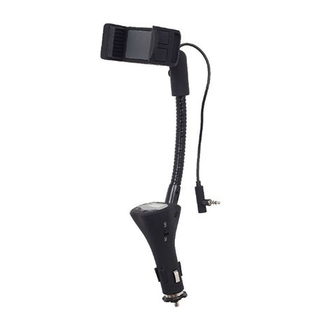 Gembird FM transmiter 4u1 auto nosač, punjač, handsfree za mobitel TA-CHU3, Crni