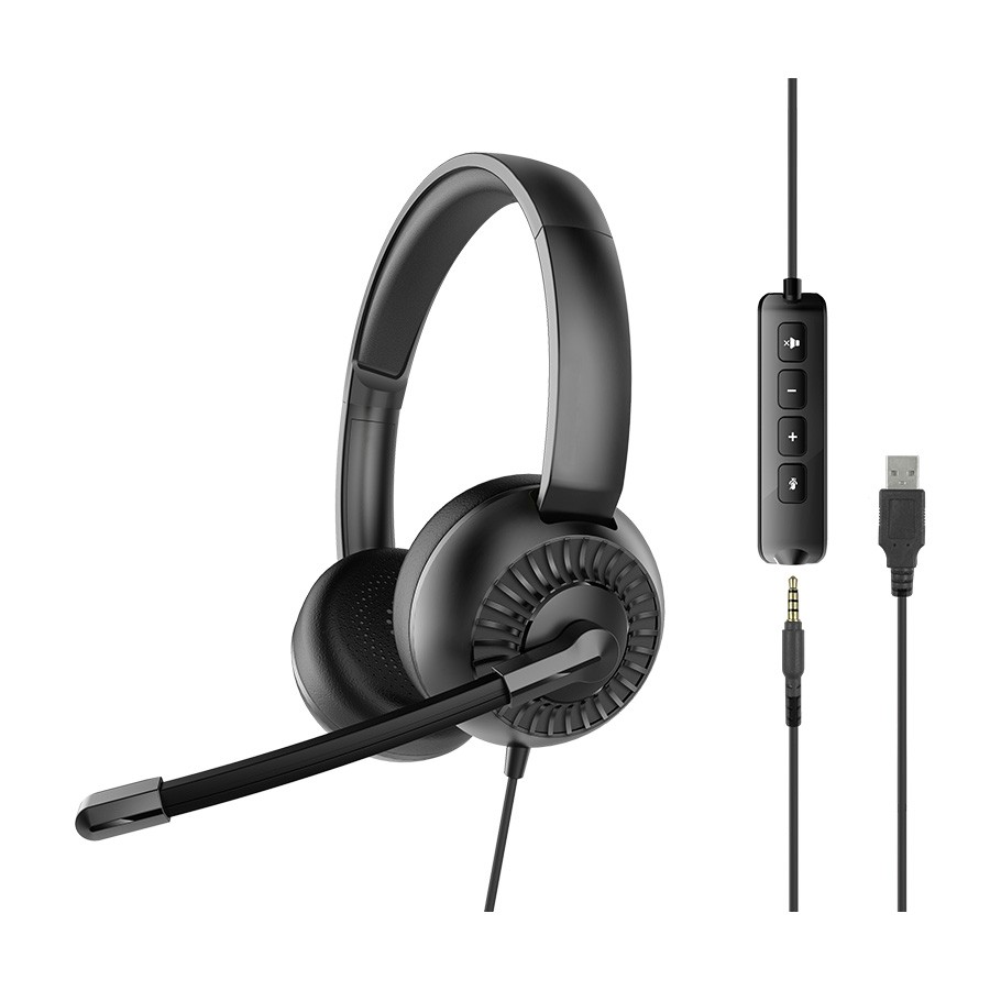 Speedlink Slušalice sa mikrofonom, Crne