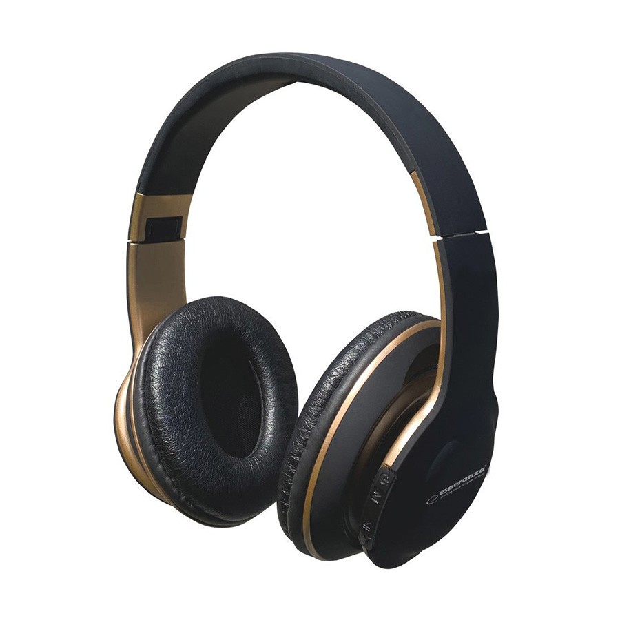 Esperanza Bluetooth slušalice sa mikrofonom, Crne