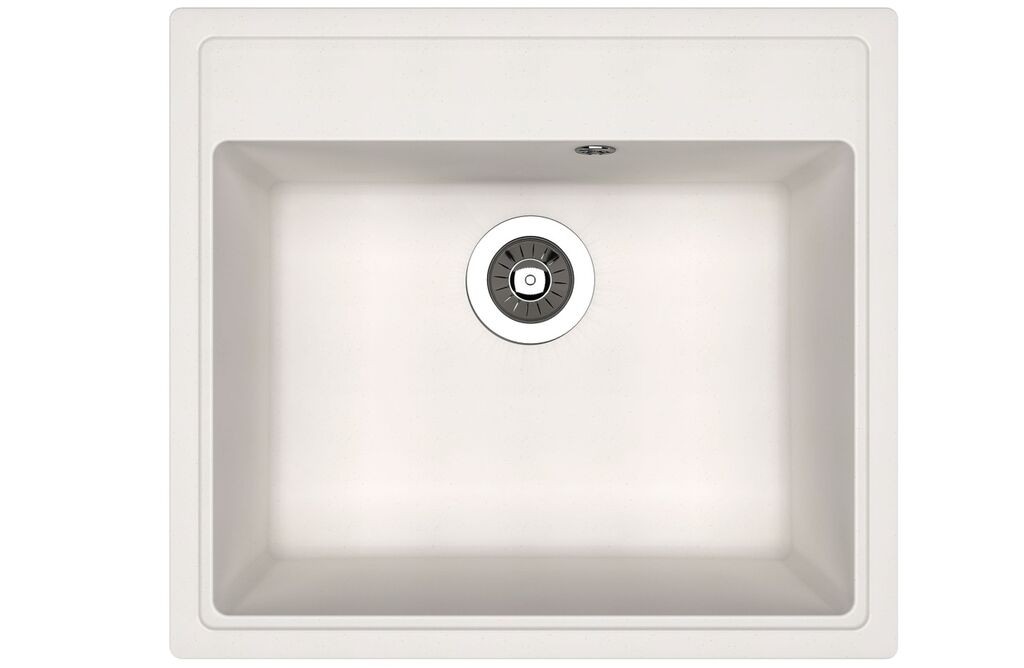 Valterra Granitna sudopera N570, 570 x 510 mm, Bijela