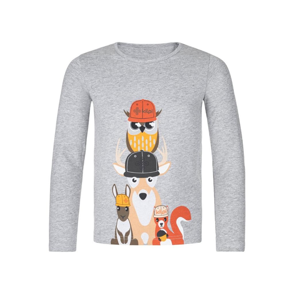 Kilpi Majica Junior Kitsy, Siva