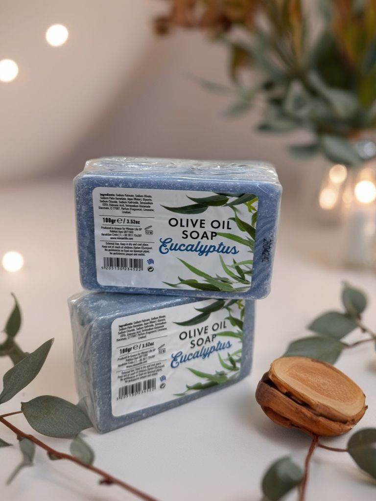 Minoan Life Sapun Olive Oil Eucalyptus, 100gr