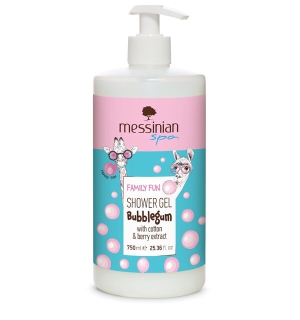 Messinian Gel za tuširanje Bubblegum, 750ml