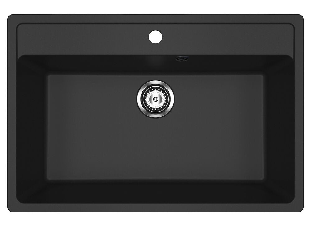 Valterra Granitna sudopera V600, 770 x 500, Crna