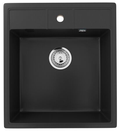 Valterra Granitna sudopera V406 450 x 500 mm, Crna