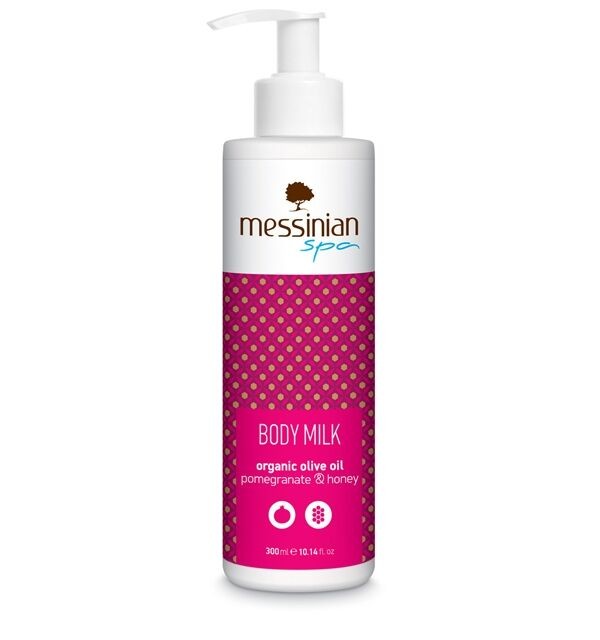 Messinian Mlijeko za tijelo, Nar, Med, 300 ml