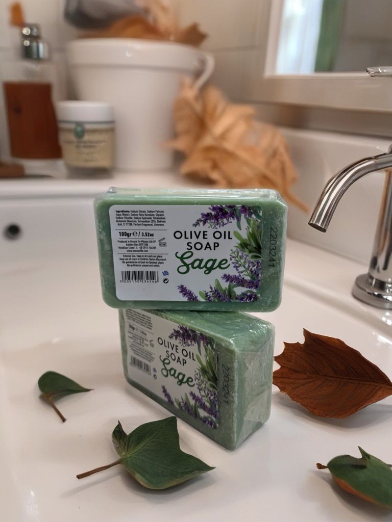 Minoan Life Sapun, Olive Oil Sage, 100gr