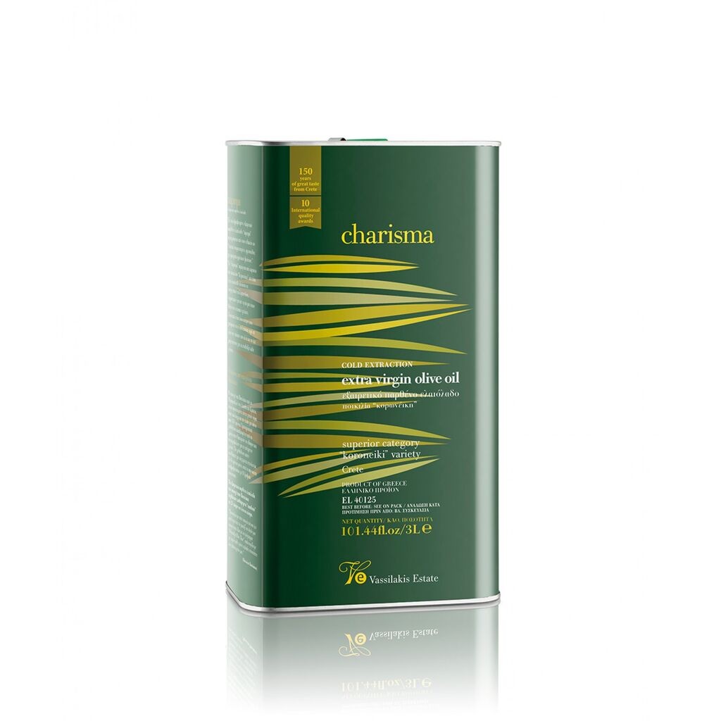 Charisma Ekstra Djevičansko Maslinovo Ulje - 3000ml Limeni kanister