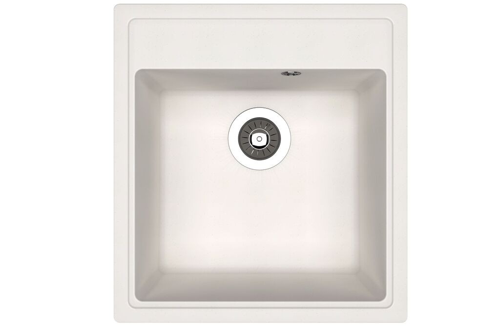 Valterra Granitna sudopera N470, 470 x 500 mm, Bijela