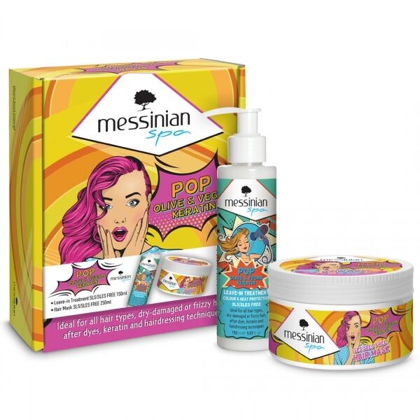 Messinian Vegan keratin Pop Olive